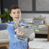 Vaisseau The Mandalorian's N-1 Starfighter, figurines Grogu et Mandalorien de 10 cm, jouet pour enfant des 4 ans, Star Wars Epic Her