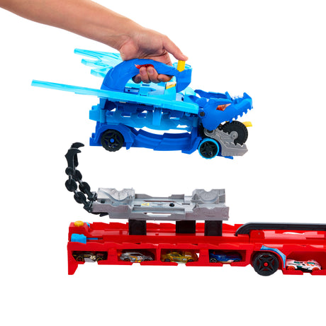 Hot Wheels - Transporteur 2 en 1 Dragons Hot Wheels City - Hot Wheels - JBM72