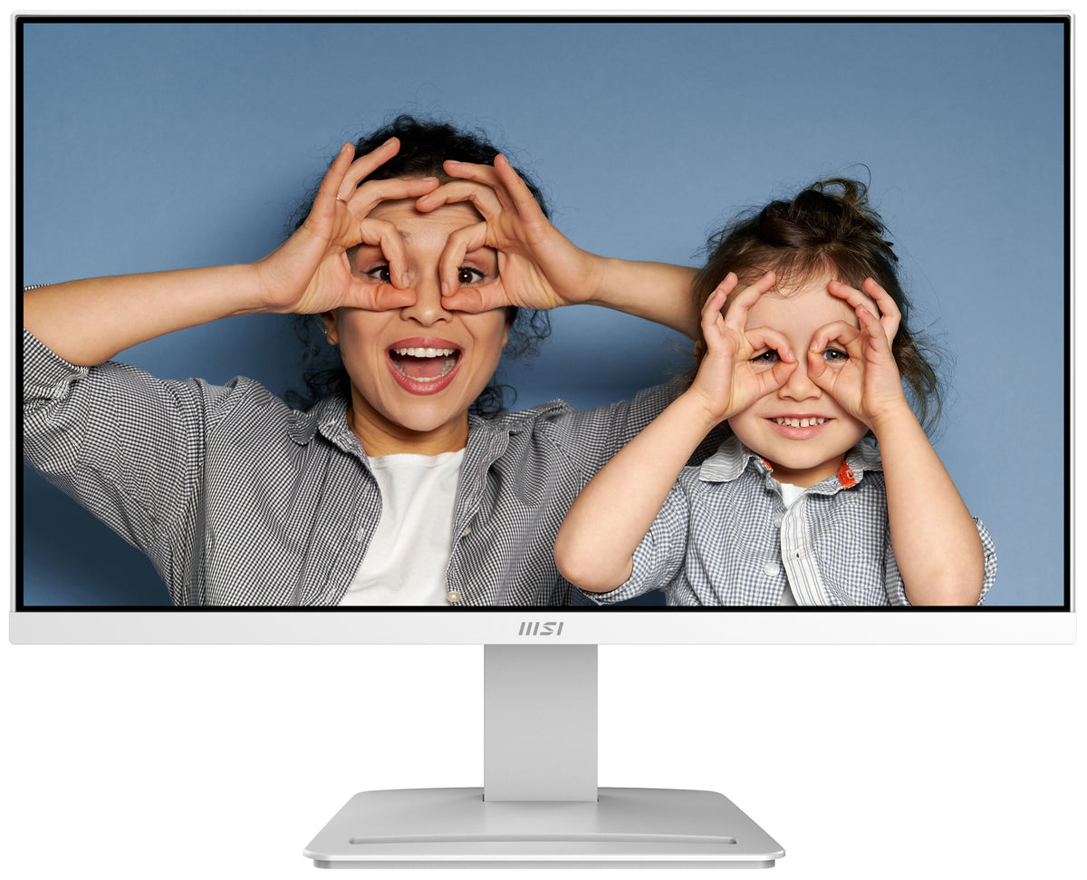 Ecran PC - MSI - 23,8'' - FHD - 100Hz - Dalle VA - 1ms - Blanc - PRO MP2412W