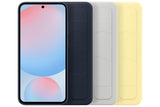 Coque en silicone avec laniere pour Samsung Galaxy S24 FE Bleu foncť