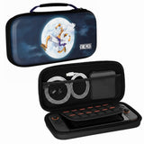 Housse de protection et transport - KONIX - One Piece Nintendo Switch 2 - Rangement accessoires - Motif Luffy Gear 5 - Bleu