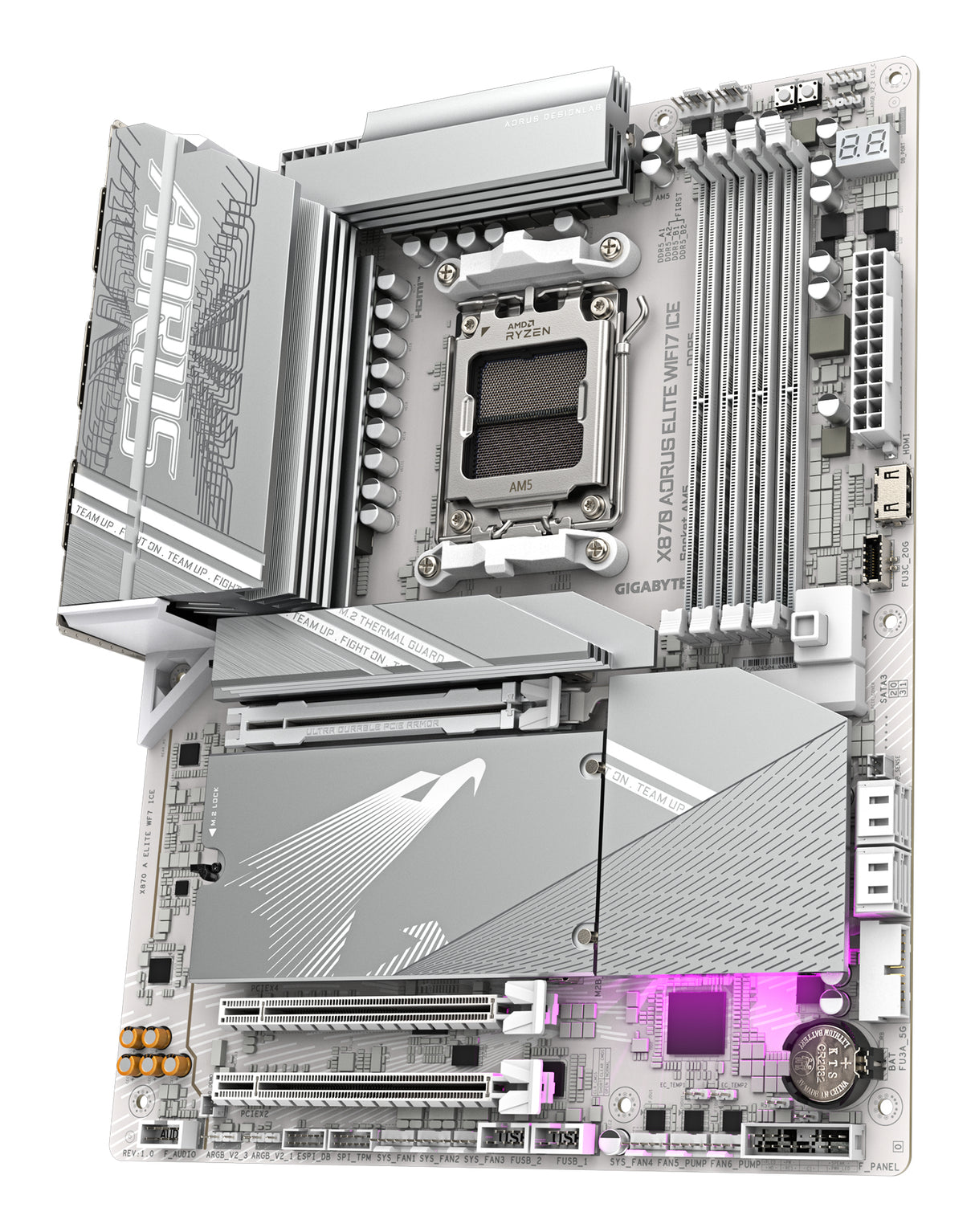 Carte mere - GIGABYTE - X870 A ELITE WF7 ICE