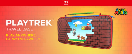 Etui de voyage PlayTrek - Turtle Beach - Mario Bricks - Nintendo Switch 2