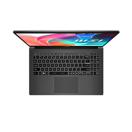PC Portable - MSI Modern 15 F13MG-698XFR - Sans Windows - 15,6 FHD IPS - Intel Core i3-1315U - 16Go - 512Go SSD