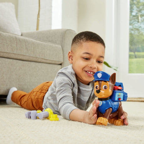 Figurine interactive VTECH Pat Patrouille - Chase avec accessoires de sauvetage pour enfants de 3 a 7 ans