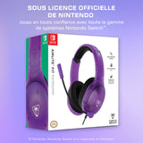 Casque Gaming filaire - TURTLE BEACH - Nintendo Switch - Airlite Fit - Violet Fantôme