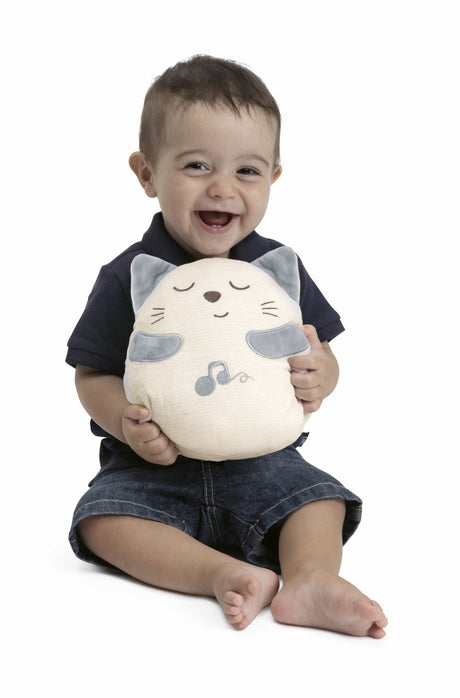 Peluche interactive - CHICCO - Bonhomme interactif - Vibration douce - Musique classique