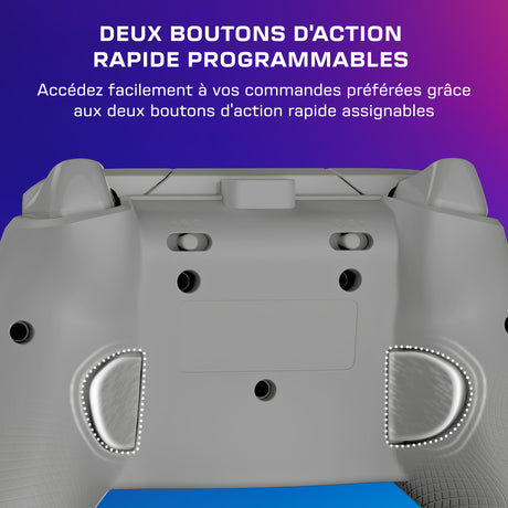 TURTLE BEACH Manette de jeu - Xbox Series X|S, Xbox One et PC - Afterglow Wave - RGB Filaire Gris
