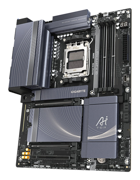 Carte mere - GIGABYTE - B850 AI TOP - Format ATX - Chipset AMD B850 - DDR5 & PCIe 5.0 - WiFi 7
