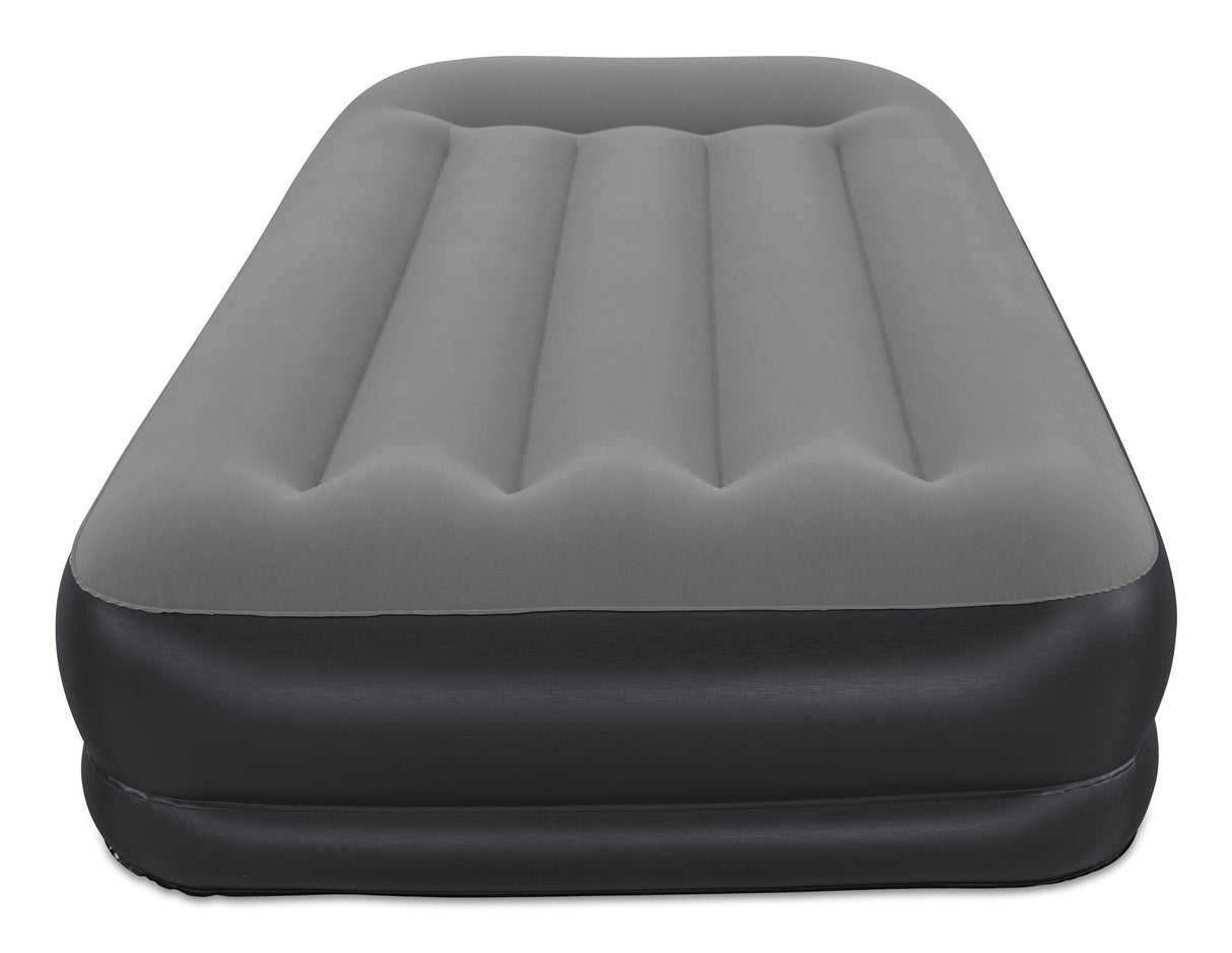 Matelas gonflable - BESTWAY - 671BT - Tritech Twin - 1 personne, pompe USB intégrée, 1,91 m x 97 cm x 36 cm