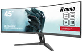 Ecran PC Gamer Incurvé - IIYAMA - 45 - DQHD - 165Hz - Dalle VA - 0,8ms - Ajustable - GCB4580DQSN-B1