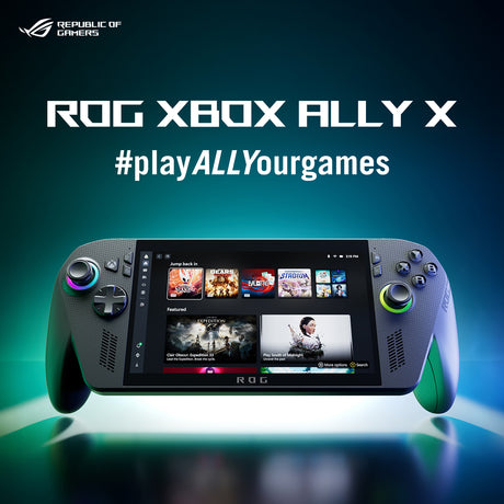 Console ASUS ROG Xbox Ally X | 7 FHD Tactile 120Hz - AMD Ryzen AI Z2 Extreme - RAM 24Go - 1To SSD - Windows 11