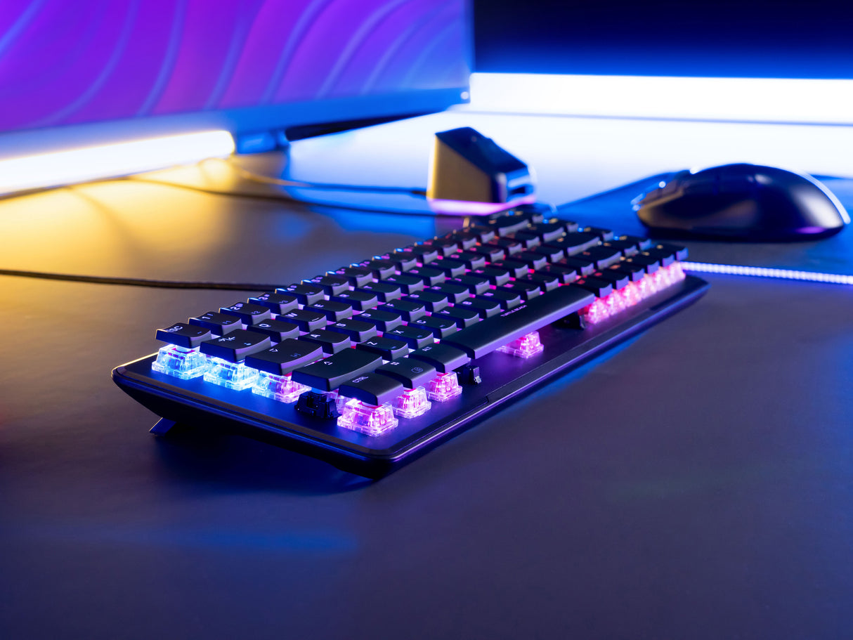 Clavier gaming optique et mécanique filaire Turtle Beach - Vulcan II Mini - Noir