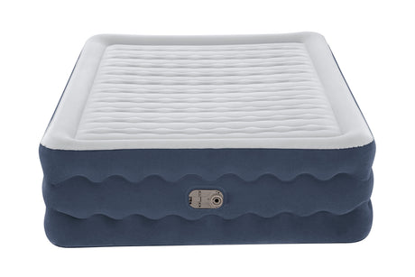 BESTWAY Bestway Lit gonflable 2 places TruLeisure pompe électrique intégrée 203x152x51cm
