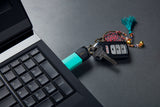 Clé USB 3.2 Kingston DataTraveler Exodia M - 256Go (Turquoise/Noir)