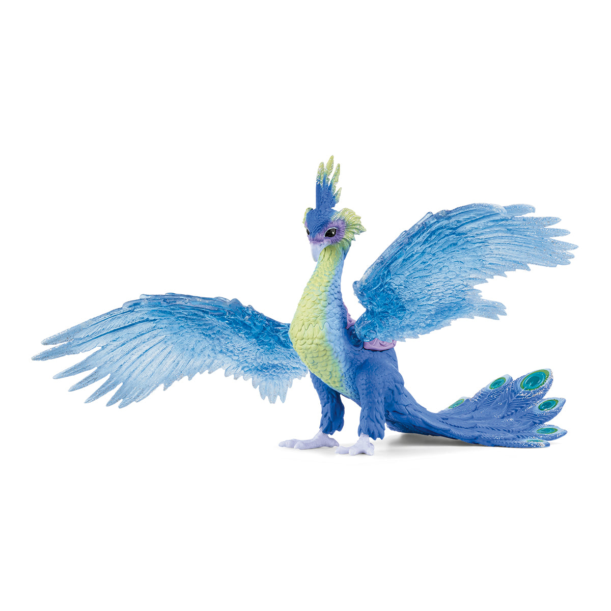Figurine Paon magique bleu, Schleich 70794 Bayala, Pour enfant des 5 ans