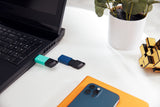 Clé USB 3.2 Kingston DataTraveler Exodia M - 256Go (Turquoise/Noir)