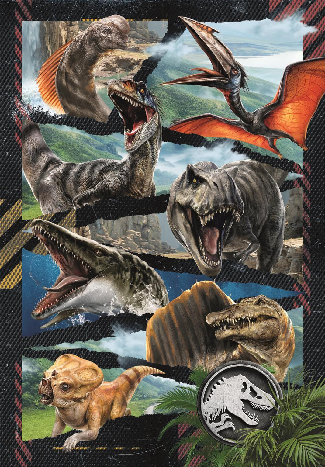 CLEMENTONI - 300 pieces Super - Jurassic World, Renaissance