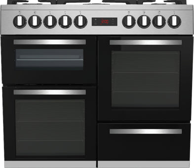 Piano de cuisson électrique BEKO - 6 gaz + 1 wok - 100 cm - PF335325DX - Inox