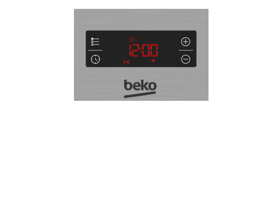 Piano de cuisson électrique BEKO - 6 gaz + 1 wok - 100 cm - PF335325DX - Inox