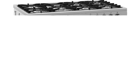 Piano de cuisson électrique BEKO - 6 gaz + 1 wok - 100 cm - PF335325DX - Inox