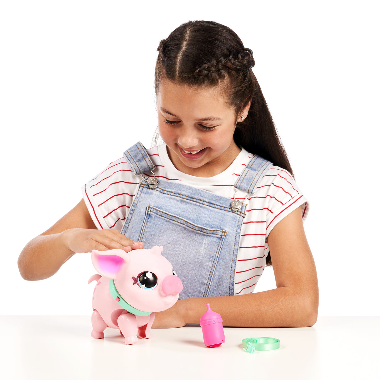 Jouet interactif - MOOSE TOYS - Little Live Pets Cochon rose - A partir de 5 ans - Piles incluses