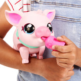 Jouet interactif - MOOSE TOYS - Little Live Pets Cochon rose - A partir de 5 ans - Piles incluses