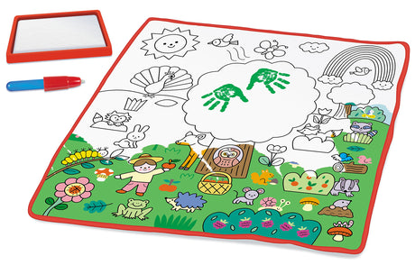 Activité créative - NATHAN - Coloréo Baby - Colorier avec de l'eau, tapis et feutre adaptés