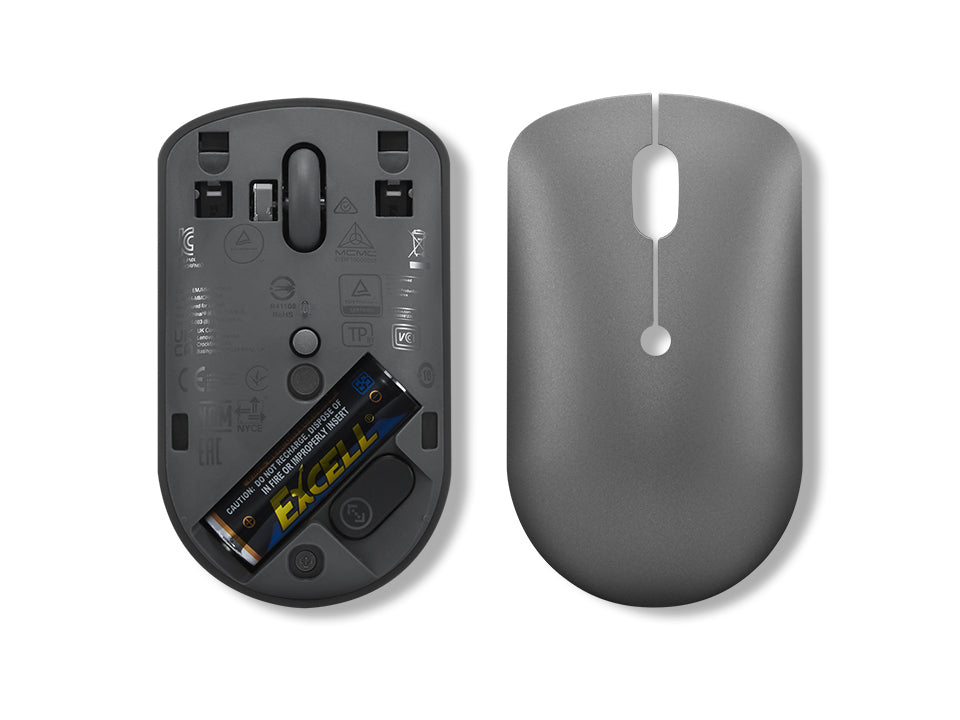 Souris sans fil LENOVO 540 - Recharge USB-C - Compacte - Ambidextre