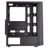 Boitier Moyen Tour ATX Mars Gaming MC-ART RGB avec panneaux vitrés (Noir)