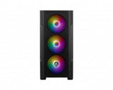 Boitier Moyen Tour ATX MSI Mag Forge M100A RGB avec panneau vitré (Noir)