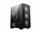 Boitier Moyen Tour ATX MSI Mag Forge M100A RGB avec panneau vitré (Noir)