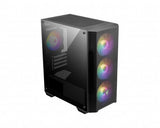 Boitier Moyen Tour ATX MSI Mag Forge M100A RGB avec panneau vitré (Noir)