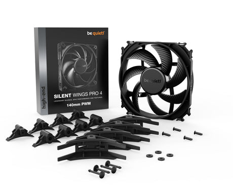 Ventilateur de boitier be quiet! Silent Wings 4 Pro - 14cm (Noir)