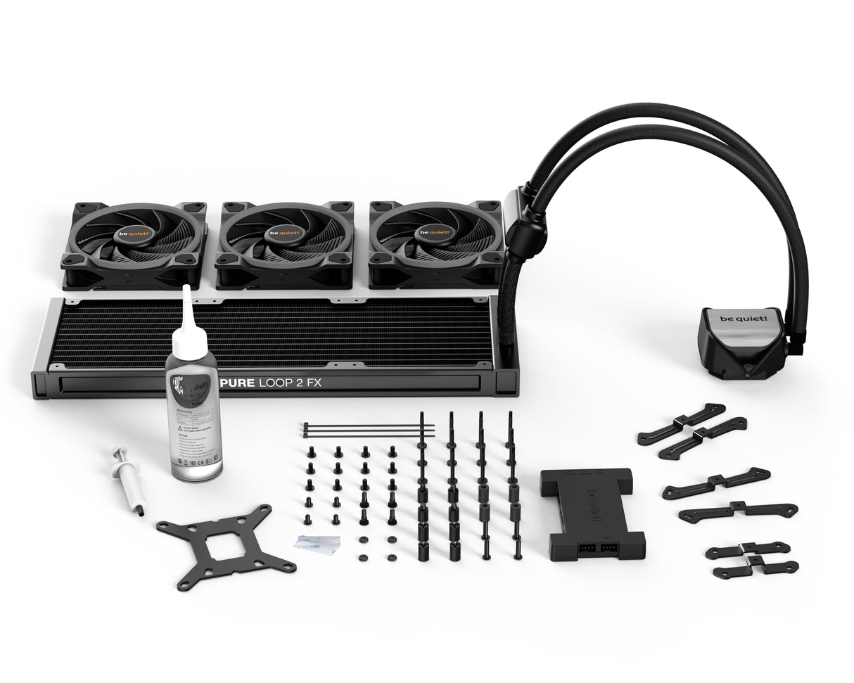 Kit Watercooling AIO be quiet! Pure Loop 2 FX RGB - 360mm (Noir)