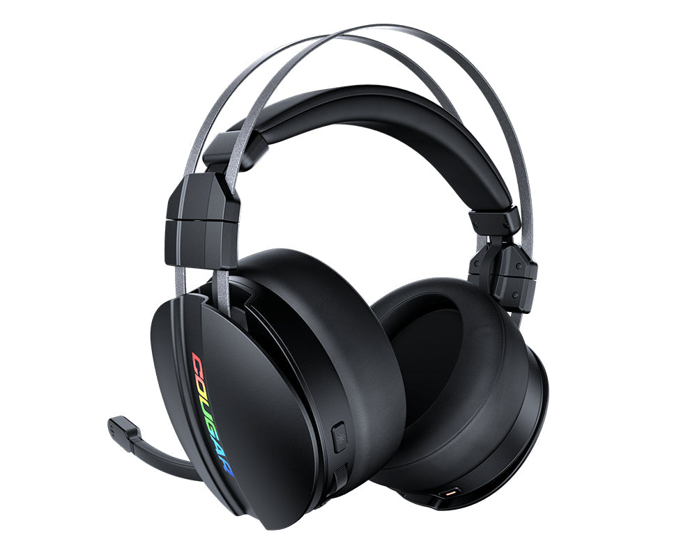 Casque Gamer sans fil Cougar Omnes Essential RGB (Noir)