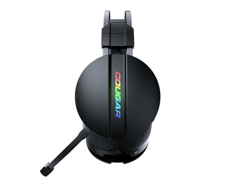 Casque Gamer sans fil Cougar Omnes Essential RGB (Noir)