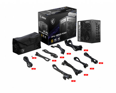 Alimentation ATX MSI MPG A850G PCIe5 - 850W (Noir)