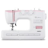 Machine a Coudre - MEDION - SM 60 - 62W - 24 Points + Points Doubles - 700 tr/min - LED - Rose