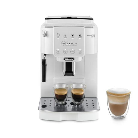 Machine expresso broyeur - De'Longhi - Magnifica start - ECAM220.21.W - 4 recettes - Blanc