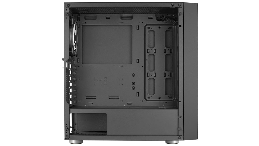 Boitier Moyen Tour ATX AeroCool Skribble RGB avec panneaux vitrés (Noir)