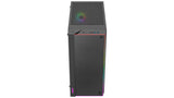Boitier Moyen Tour ATX AeroCool Skribble RGB avec panneaux vitrés (Noir)