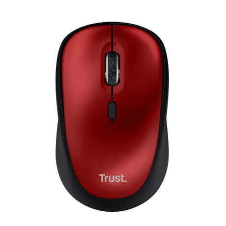Souris sans fil Trust Yvi+ Silent (Rouge)