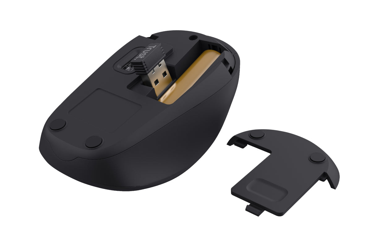 Souris sans fil Trust Yvi+ Silent (Bleu)
