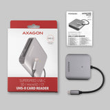 Lecteur de Cartes externe Axagon CRE-S3C USB 3.2