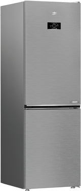 Réfrigérateur combiné - BEKO Série bPro500 - B5RCNE365HXB - 2 portes - 316 L - Classe D - 59,5 x 66,3 x 186,5 cm - Métal brossé