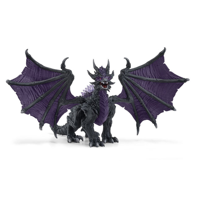 Figurine Dragon des Ténebres, jouet ultra-réaliste et durable avec ailes mobiles, Schleich 70152 Eldrador Creature, des 7 ans
