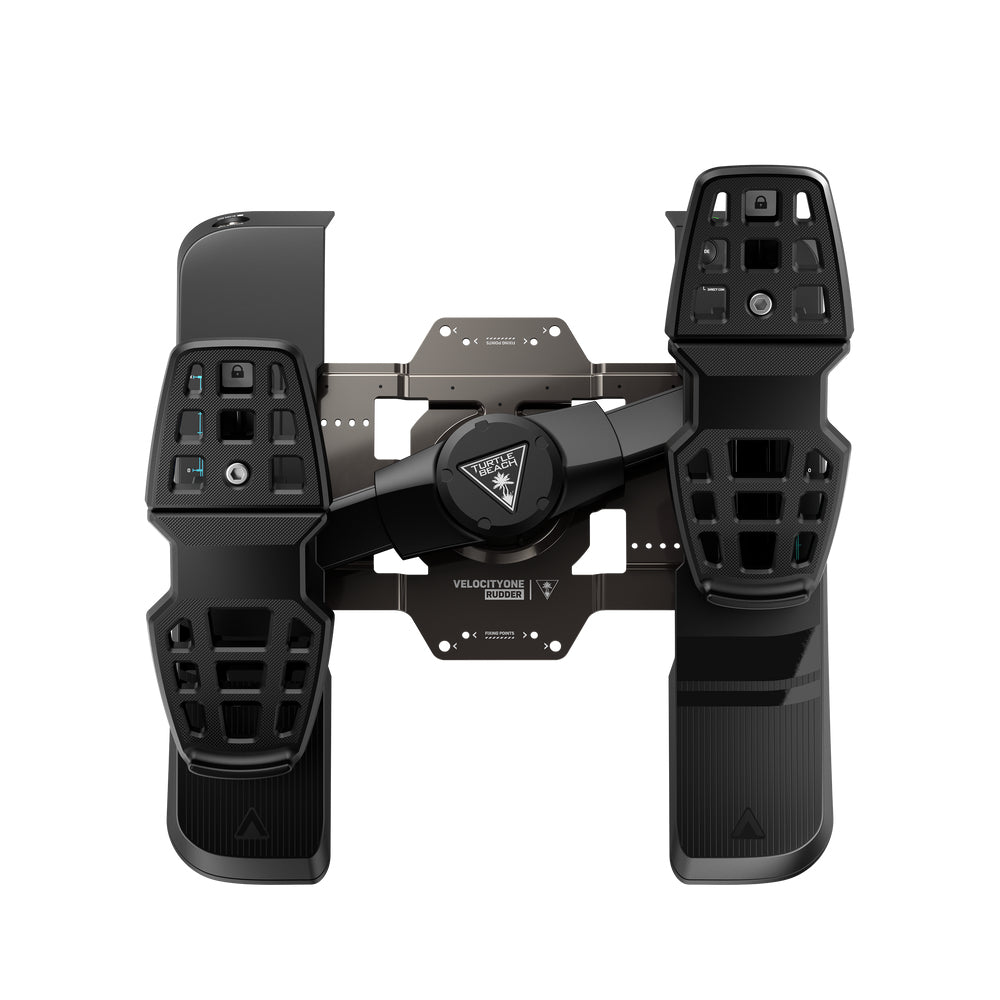 Pédales de direction universelle - TURTLE BEACH - VelocityOne - Noir - Multi-plateforme - USB-C