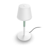 Philips White and Color Ambiance, lampe a poser portable Hue Belle, compatible Bluetooth, blanche