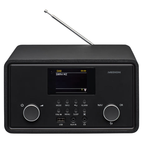 Radio Internet - MEDION - DAB - Bluetooth - 2x10W RMS - Noir